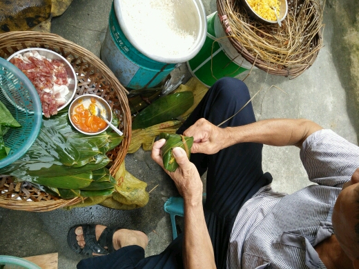 端午节一一肉粽子
