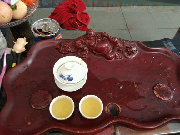 在家无聊喝茶