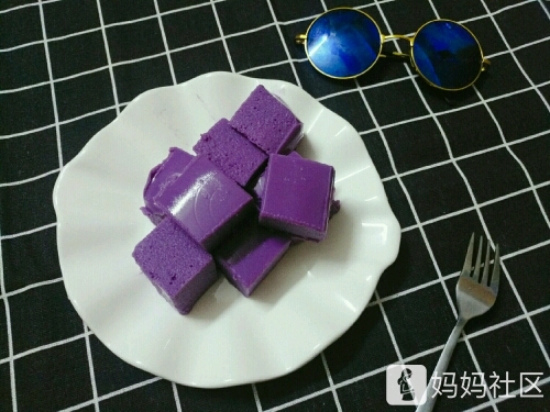 【紫薯布丁】美味与颜值皆可兼得也