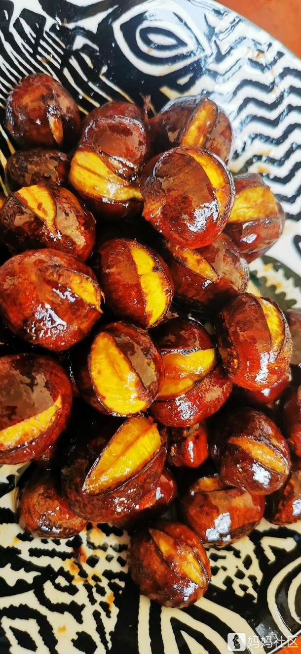 香甜粉糯的糖炒板栗家庭版（附教程）