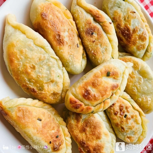 粉丝鸡蛋韭菜盒子78附教程