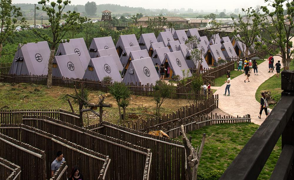 三国村——亲子游好去处,自选骑马,射箭,摸鱼,迷宫等