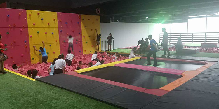 【良心推荐】南京乐图空间—蹦床乐园99元亲子蹦床优惠票上线,2宝家庭