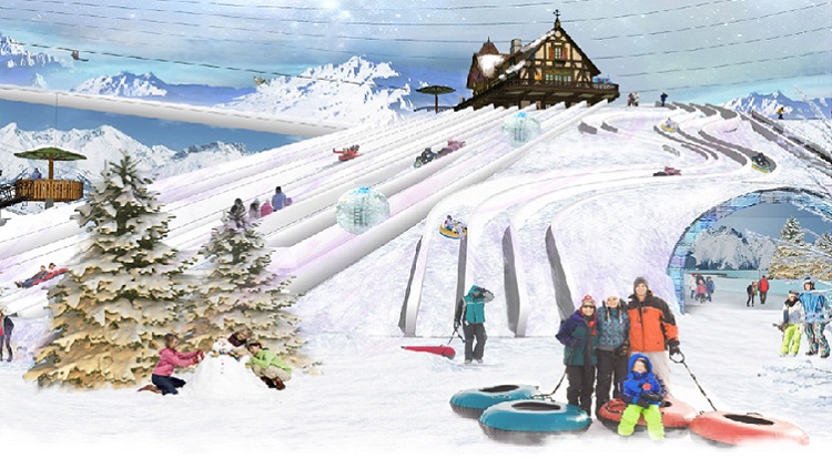 【滑雪新地标】广州融创雪世界,华南最大室内滑雪场,体验冰雪的盛大